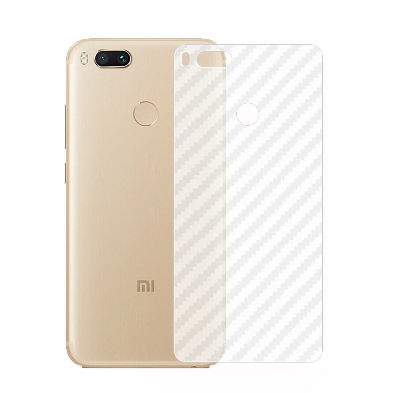 5 шт./лот для Xiaomi Mi A3 A2 A1 6X 5X CC9E 3D углеродное волокно защитная задняя пленка 6 8 9 Lite SE