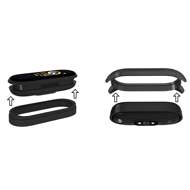 Для Mi Band 4 полый металлический ремешок из нержавеющей стали модный регулируемый металлический ремешок для Mi Band 3 полый металлический ремешок из нержавеющей стали