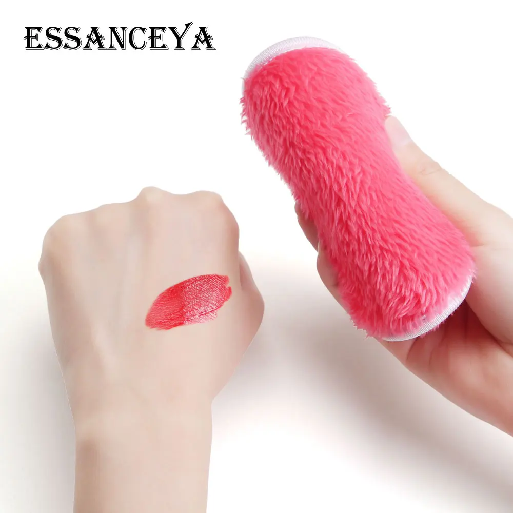 ESSANCEYA 4 шт. микрофибра для снятия макияжа с мешком очиститель для лица плюшевые слоеные многоразовые очищающие тканевые подушечки инструменты для ухода за кожей лица