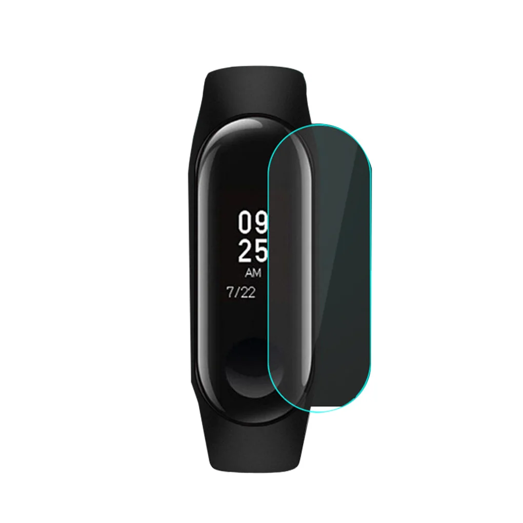 Горячая Распродажа: 5/10 шт. Экран Защитная пленка для Xiaomi Mi Band 3 Смарт-браслет полностью закрывающая Защитная Плёнки не калёное Стекло - Цвет: 1pcs for Miband 4