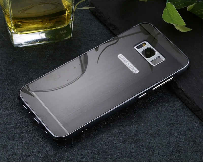Nohon для samsung Galaxy S8 Plus чехол противоударный металлический Алюминиевая Матовая рамка PC задняя крышка для Galaxy S8 S8 Plus S8+ чехол Coque