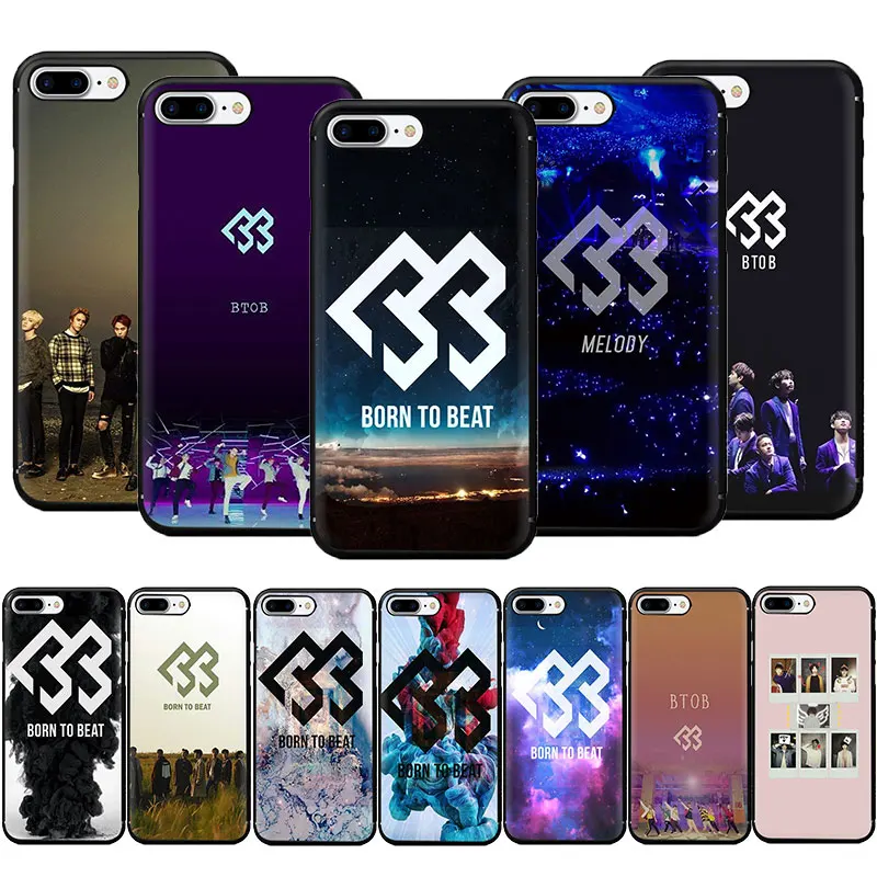 BTOB K Pop Bands мягкий чехол для телефона iphone 12 Mini SE 2020 5 5S 6 6S Plus 7 8 X XR XS 11 Pro Max | Мобильные