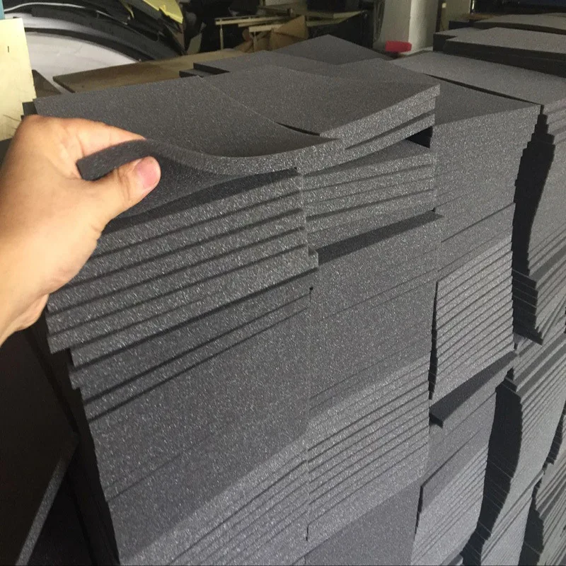 Flexibility Sound absorption shockproof light weight solid PU foam customized size