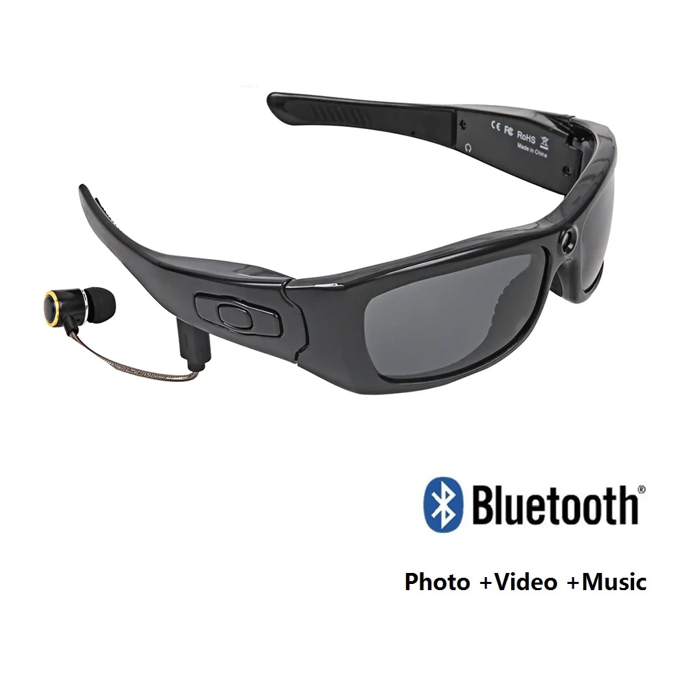 

HD Sunglasses Camera Polarized Mini Camera Bluetooth headset DV DVR Camcorder Video Camera Support tf card SM21