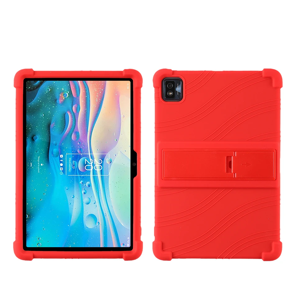 Children's Soft Silicone Stand Case for 10-Inch Tablets - Durable and Protective