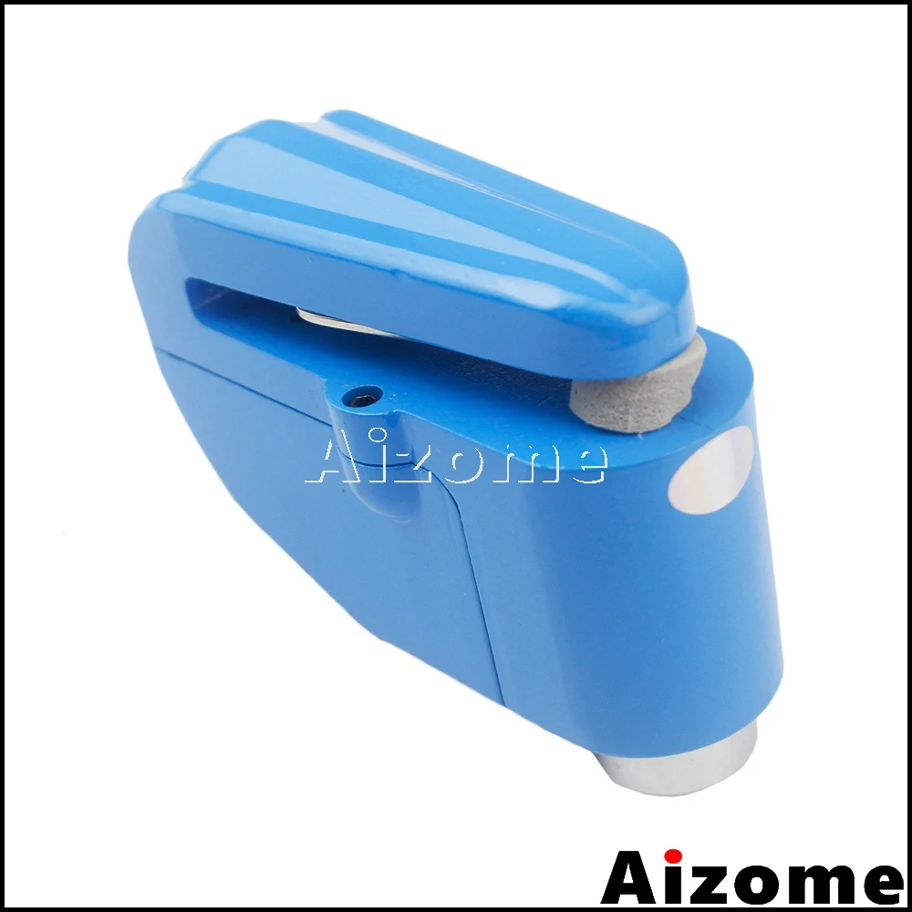 6 цветов мотоцикл 120DB сигнализация замок для тормозного диска Мотоцикл Байк 6 мм защита от кражи Противоугонный замок