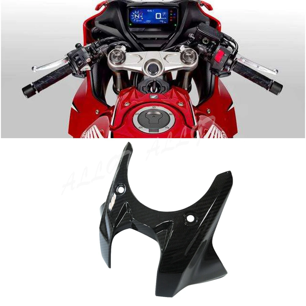 Передняя Крышка Резервуара из углеродного волокна Pre Preg для Honda CB650R 2019 +