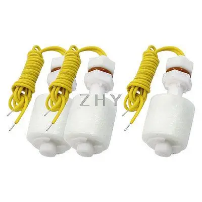 

3 Pcs ZP4510 Water Liquid Level Sensor Plastic PP Floating Float Switches