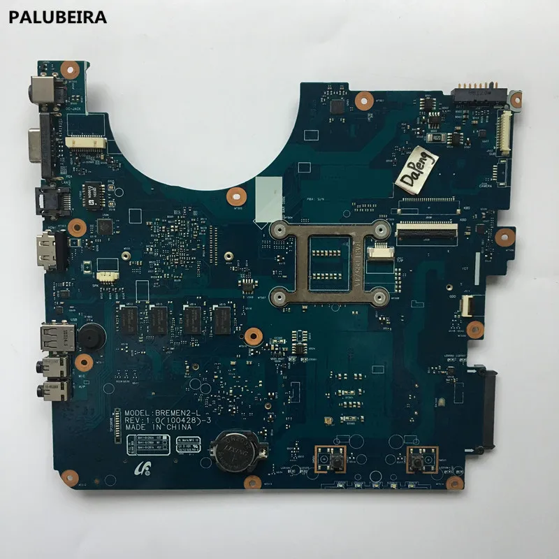 PALUBEIRA mainboard with video card chip BA41-01285A BREMEN2-L BA92-06626A BA92-06626B For samsung NP-R540 R540 laptop motherboa |