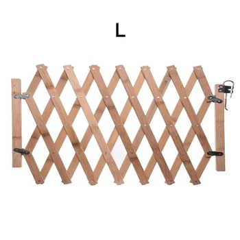 

Folding Pet Barrier Fence Cat Dog Gate Bamboo Pet Fence Retractable Cat Dog Puppy Sliding Door Safety Gate Pet Isolation Fence