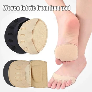 

Women Toeless Heelless Forefoot Socks Forefoot Pad Anti-slip Sweatproof Reusable Forefoot Support Cushion Soothes Feet M