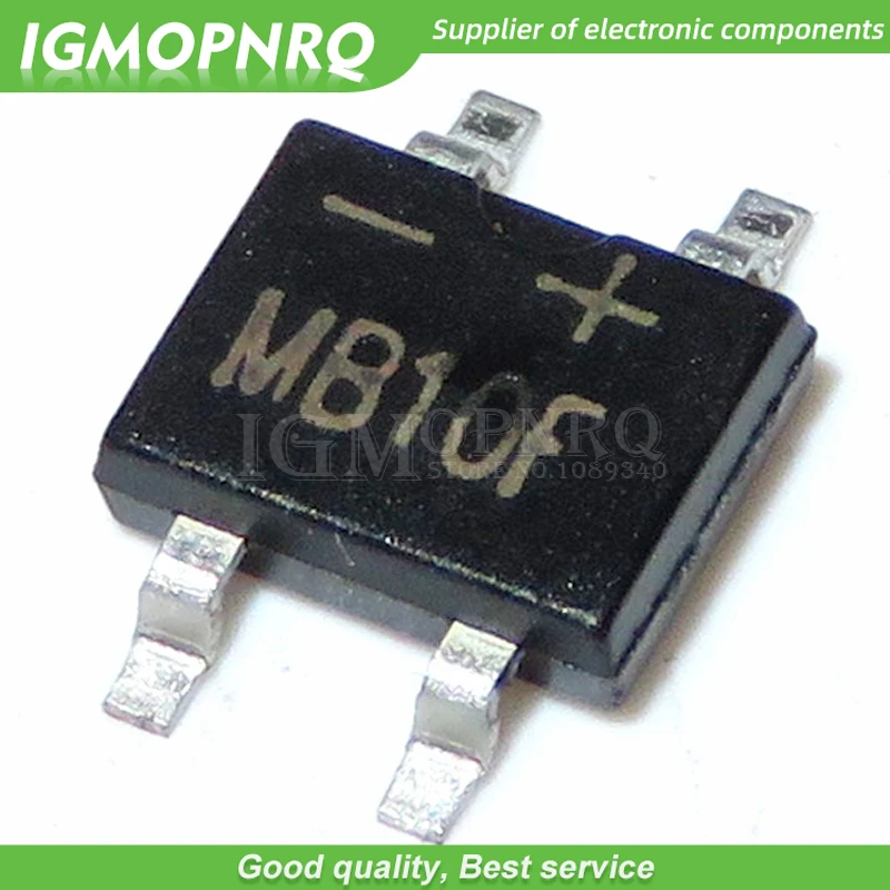 20 шт., выпрямительный мост MB10F SOP4 1000V SMD 1A MB10, новинка, оригинал, бесплатная доставка