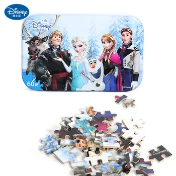 

Disney Princess frozen puzzle car Disney Snow White 60-piece Puzzle Toy Children's Wooden Puzzle Educational Toys For Children