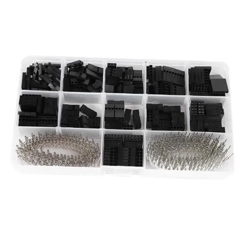 

620pcs Dupont Connector 2.54mm Cable Jumper Wire Pin Header Housing Kit Support Dropshipping