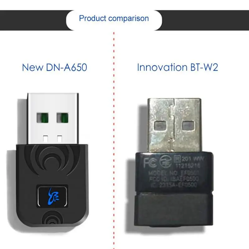 USB беспроводной адаптер с bluetooth передатчик Подходит для Nintendo Switch NS PS4 ПК