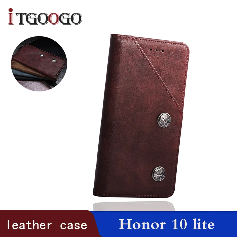 

wallet case for huawei honor 10 lite case book cover on honor 10 lite book flip leather covers cases huawei p smart 2019 cover