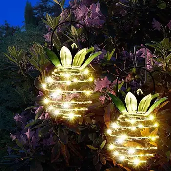 

Warm Waterproof Pineapple Lamp Garden Solar Lights Decoration Lantern Solar Lights