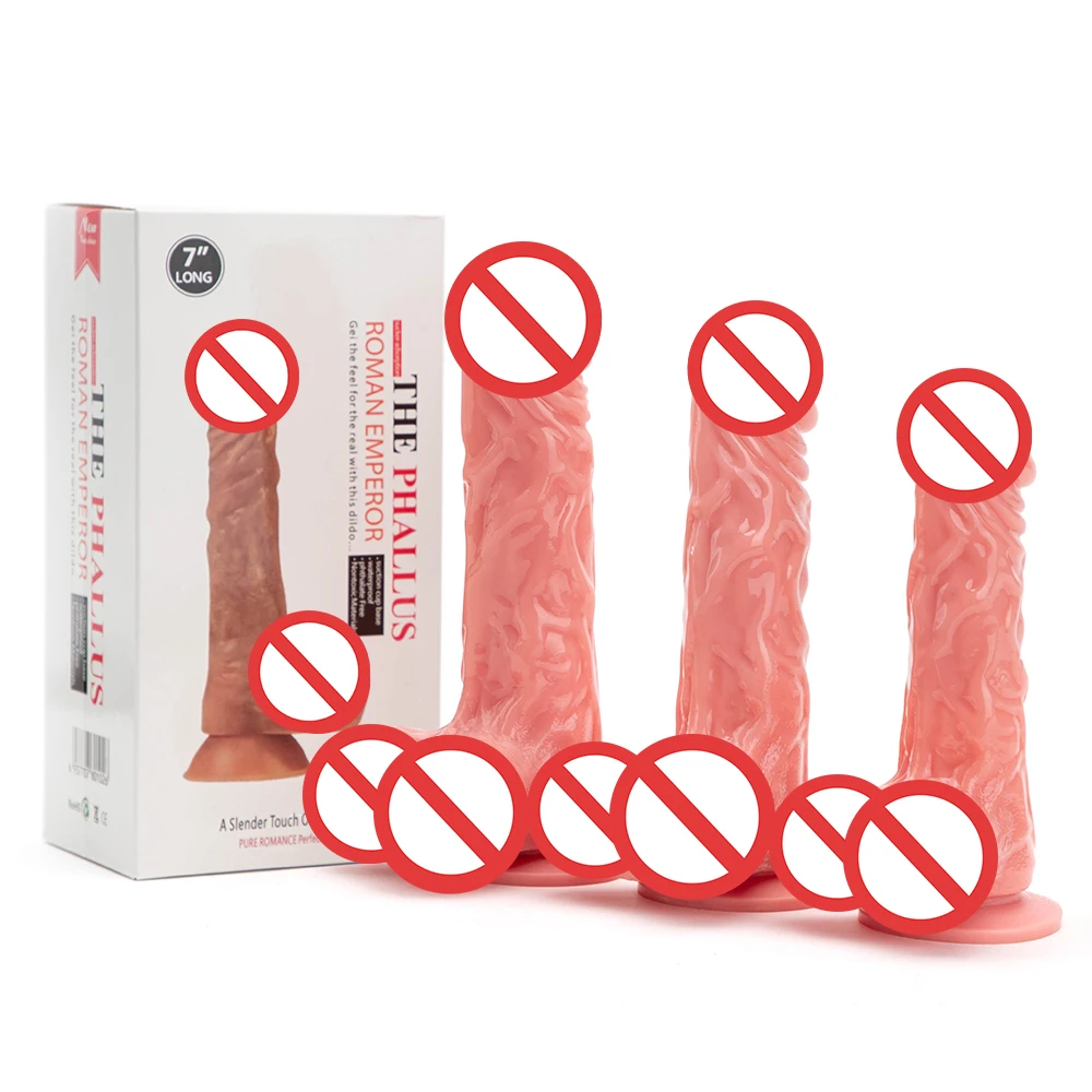 3 Size Realistic Dildo With Powerful Suction Cuprealistic Penis Sex Toy  Flexible G-spot Dildo With Curved Sex Toys Masturbation - Dildos -  AliExpress