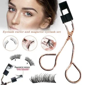 

Magnetic Eyelash Kit Quick DIY Glue-free Reusbale Magnetic False Eyelashes MPwell