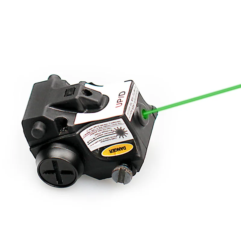 Laserspeed субкомпактный Зеленый пистолет с лазерным прицелом для 20 мм Rail Handgun Windage Регулируемый лазерный прицел