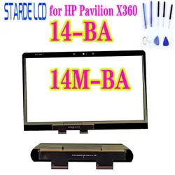 STARDE ЖК-дисплей 13,3 ''для спектр x360 13-W 13-W013DX 13-W023DX 13-W010CA 907334-001 аккумулятор большой емкости ЖК-дисплей Дисплей Сенсорный экран дигитайзер в сборе