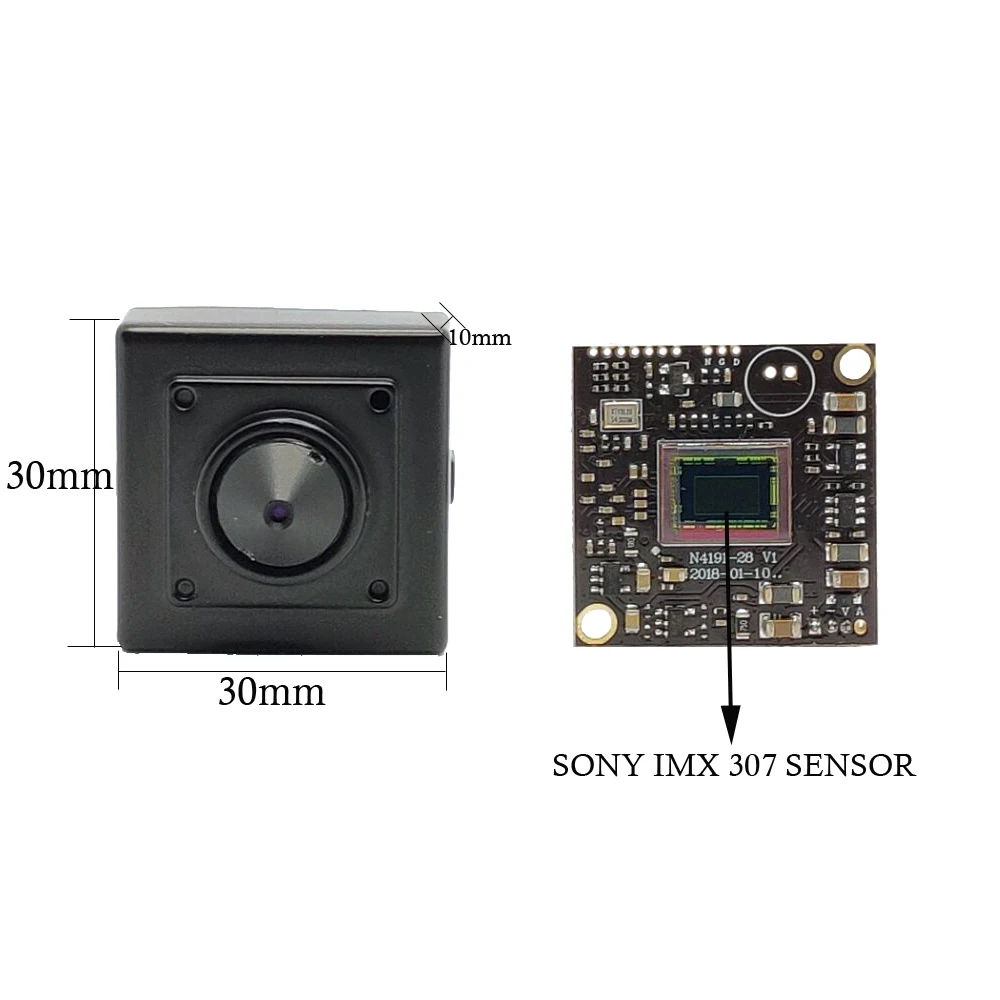 AHD1080P мини камера sony 307 CCTV камера видеонаблюдения для помещений маленькая камера видеонаблюдения 2MP микро видеокамера AHD cctv камера