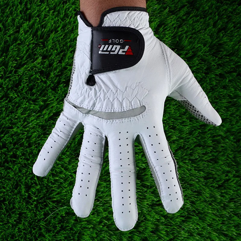 1 PCS Men Golf Gloves Left Right Hand Soft Breathable with Anti-slip Granules Golf Gloves BB55