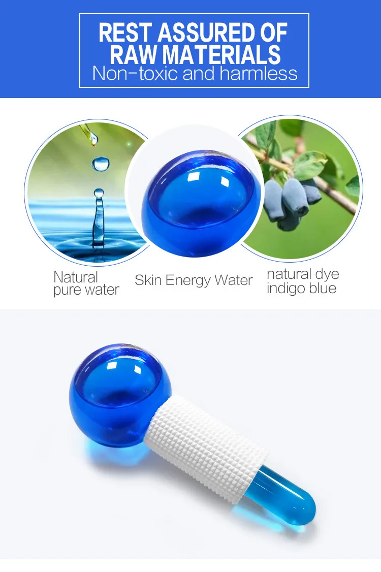 フェイシャルマッサージグローブボール アイスローラー フェイスクーリンググローブ アイマッサージャー 腫れ 片頭痛の緩和 治療機 Massage Ball Aliexpress