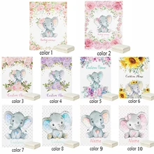 custom baby blankets cheap