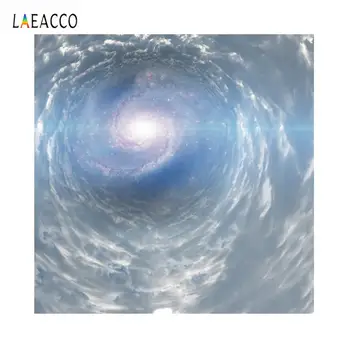 

Laeacco Galaxy Cloud Volume Scenery Photography Backgrounds Customized Seamless Photographic Backdrops For Photo Studio