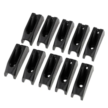 

10pcs Kayak Surfboard Paddle Board Accessories Sailling Kayaking Tail Rudder Rope Buckle Tail Rudder Rope Clamp Rpleacement
