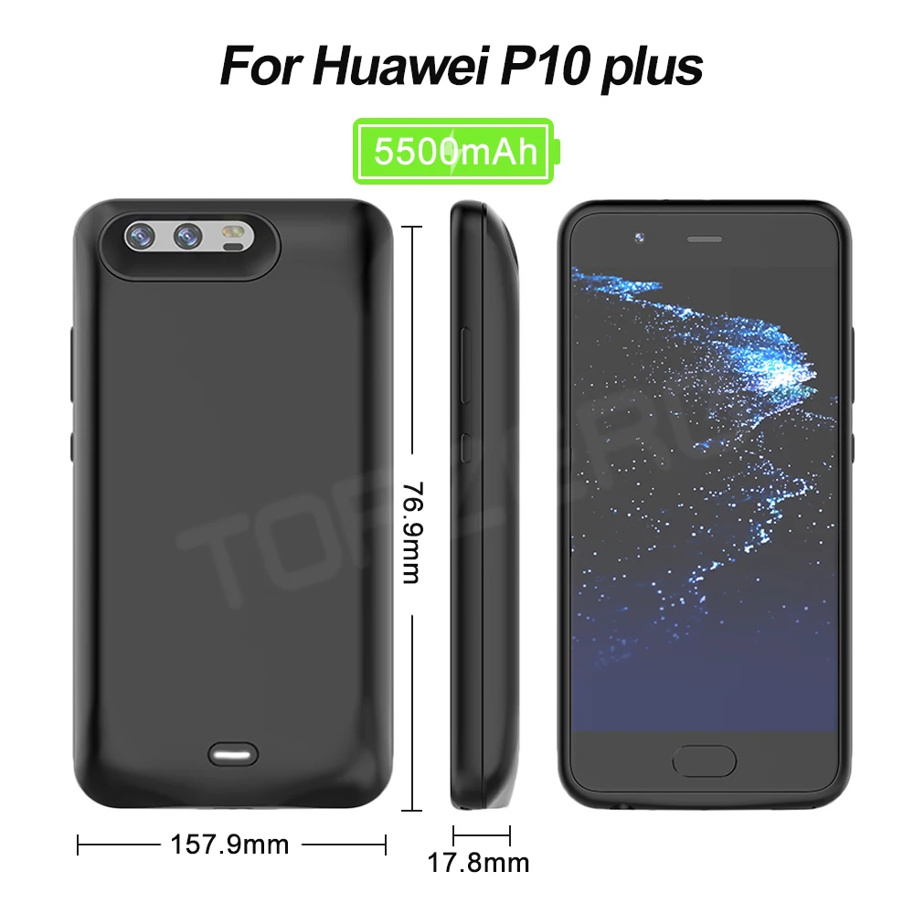 Чехол-аккумулятор для huawei Honor V10 mate 9 10 pro 20x портативное зарядное устройство power Bank чехол для huawei P10 Plus P20 Pro power Чехол