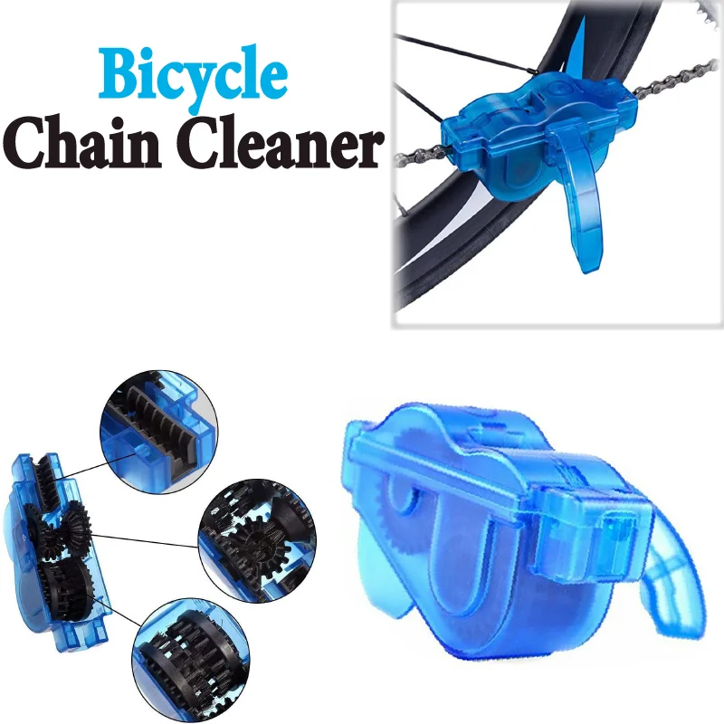 

Portable Bicycle Chain Cleaner Bike Brushes Scrubber Wash Tool Mountain Cycling Cleaning Kit Outdoor Accessory Dropshipping