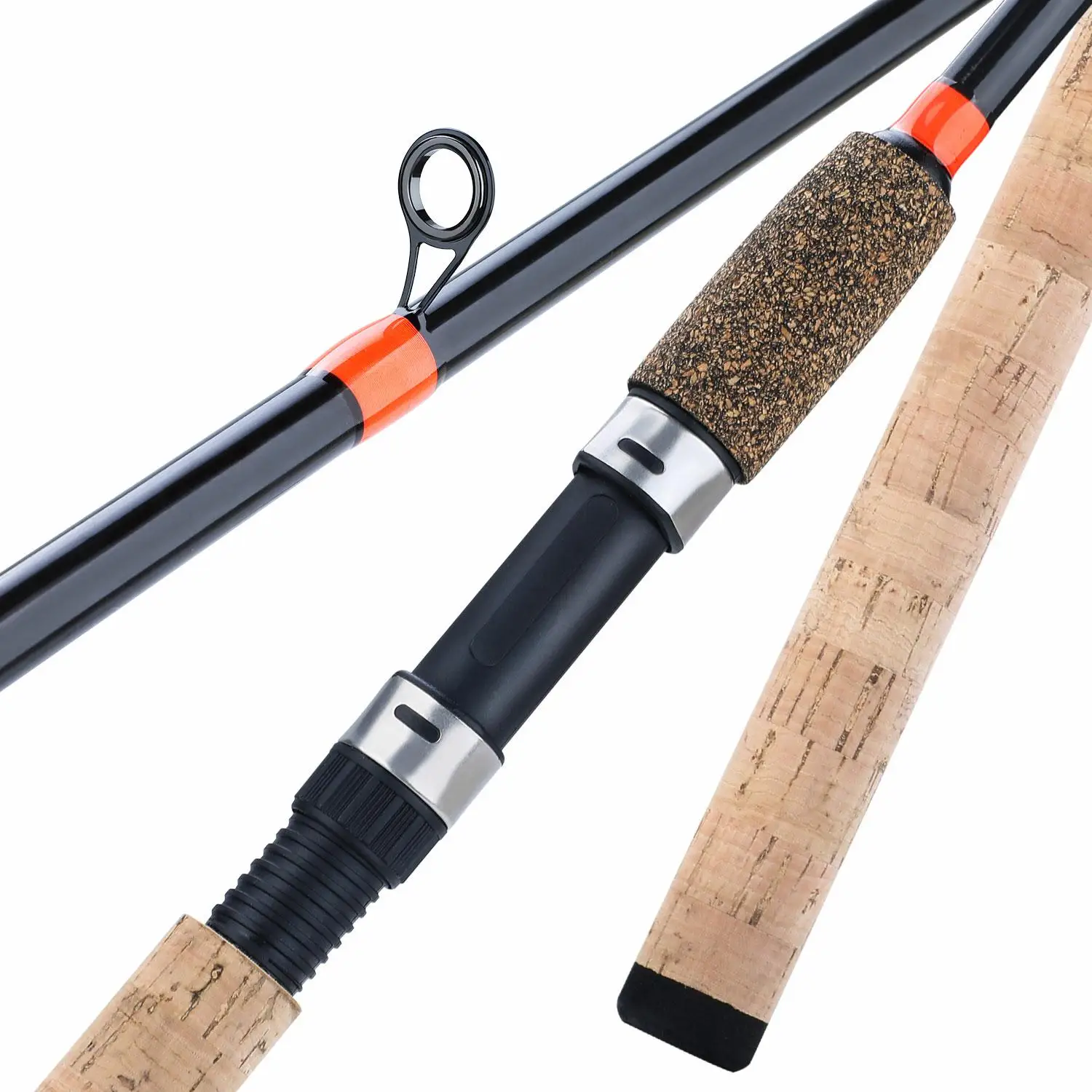 Ceny Sougayilang 6 sekcja 3M wędka L M H moc wędka pręt z włókna węglowego Spinning podróży pręt karpia wędkarskiego Pesca