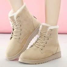 Женские ботинки; зимние ботинки; женские ботильоны; женские зимние ботинки; теплые плюшевые ботинки; женская зимняя обувь; ботинки; Большой размер 43; Botas Mujer