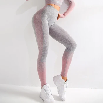 Gyms Fitness Leggings Woman High-elastic Sweatpants Legging Gym Pants Women Leggins Push Up Jogger Pants Seamless Legging 3