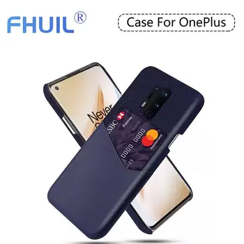 

Cloth Fabric Phone Case For OnePlus 8 Pro Case Shockproof Back Cover Leather Case For OnePlus 7T Case One Plus 6 5 6t 5t Case