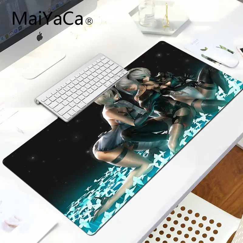 LockEdge 30x80cm MaiYaCa крутой Asterix и Obelix аниме противоскользящие прочные силиконовые компьютерные коврики для ноутбука игровой шкафчик мыши коврик для мыши - Цвет: LockEdge 30x80cm
