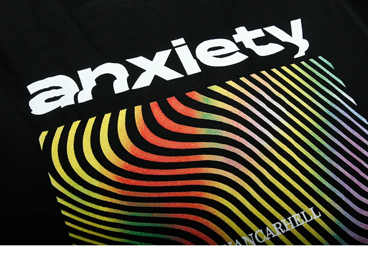 Anxiety Typography Graphic T-Shirt H9dfd1fee7165407bb486adc7d2aeb170z