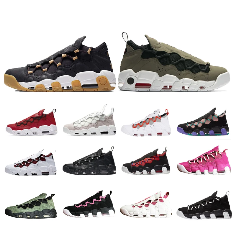 

2019 Uptempo Mens Basketball Shoes For Women 96 QS Olympic Varsity Maroon 3M Scottie Pippen air Sports Sneakers Size 36-47