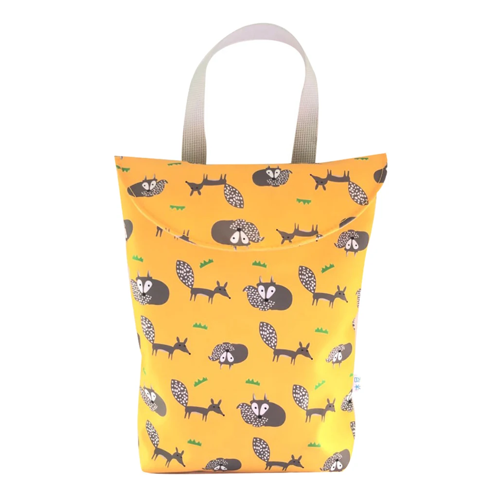 Baby Diaper Bags Maternity Bag Waterproof Wet Cloth Diaper Bag Reusable Diaper Cover Dry Wet Bag for Mom Baby Care