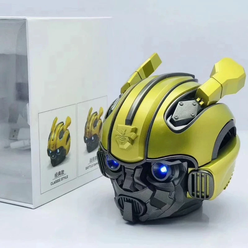 Bluetooth-динамик трансформаторы динамики для мобильного телефона Bumblebee Bluetooth динамик сабвуфер с поддержкой FM TF для телефона подарок