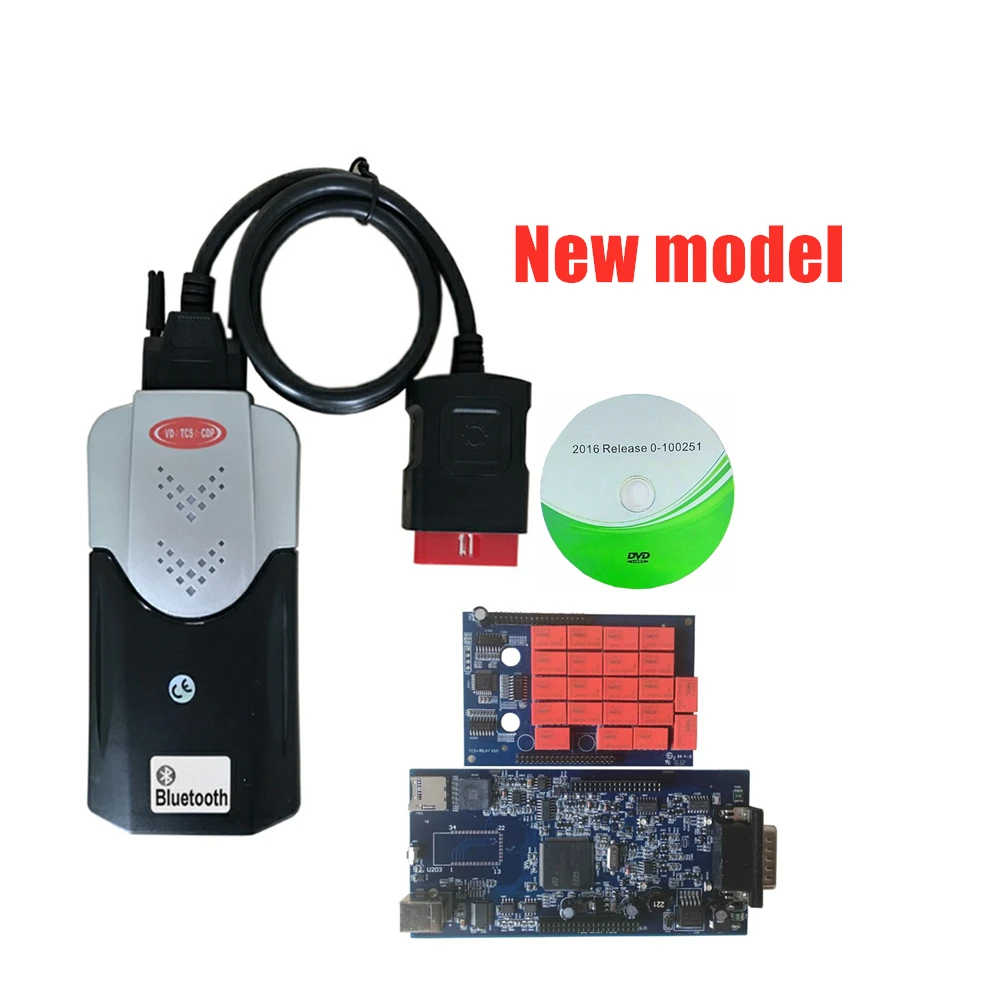without bluetooth Оригинальное. R0 программное обеспечение cd dvd! vci VD TCS CDP pro для мультибрендовых автомобилей грузовиков obd2 сканирования OBD диагностический инструмент - Цвет: without bluetooth
