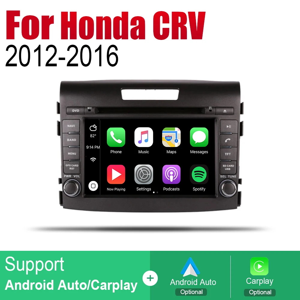 Автомагнитола Стерео gps навигация для Honda CRV 2012 2013 wifi 2din Автомагнитола стерео Мультимедийный Плеер аудио