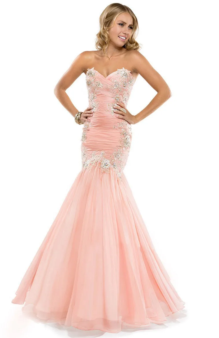 same as picture Плиссированное Платье с аппликацией и корсетом для выпускного вечера es vestidos de festa Русалка сексуальное платье с открытой спиной вечернее платье для выпускного вечера - Цвет: same as picture