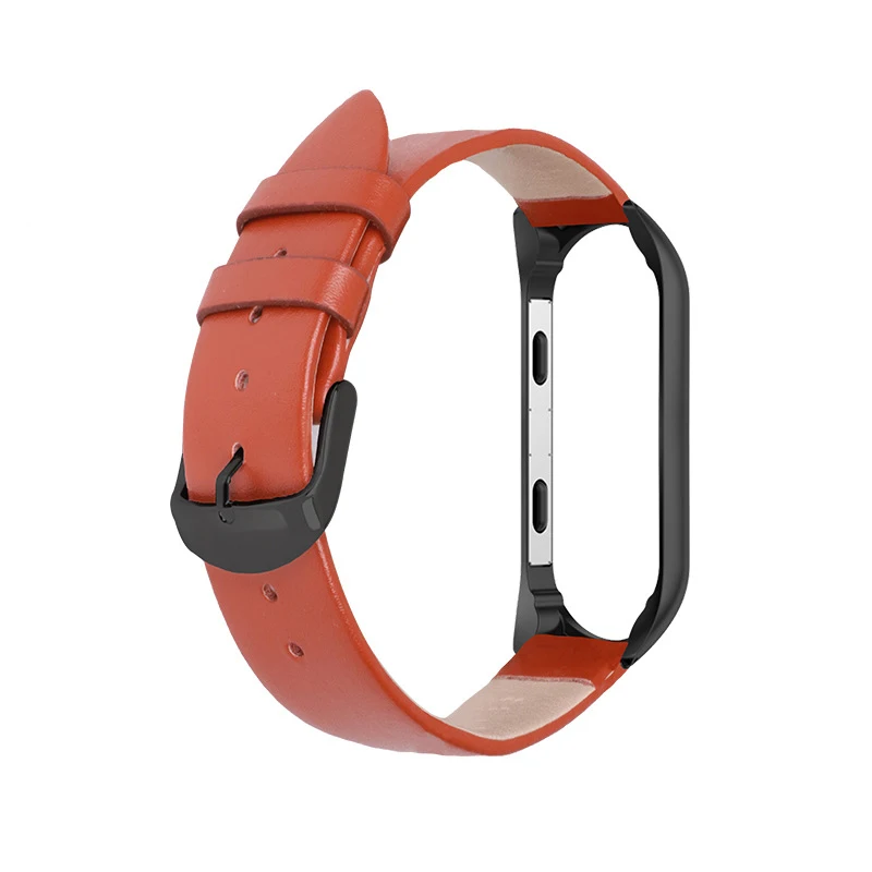 Новейший кожаный браслет MiBand 4 Замена ремешка смарт-браслет для Xiaomi Miband 4 Mi3 ремешок для Xiaomi MiBand 3 запястье