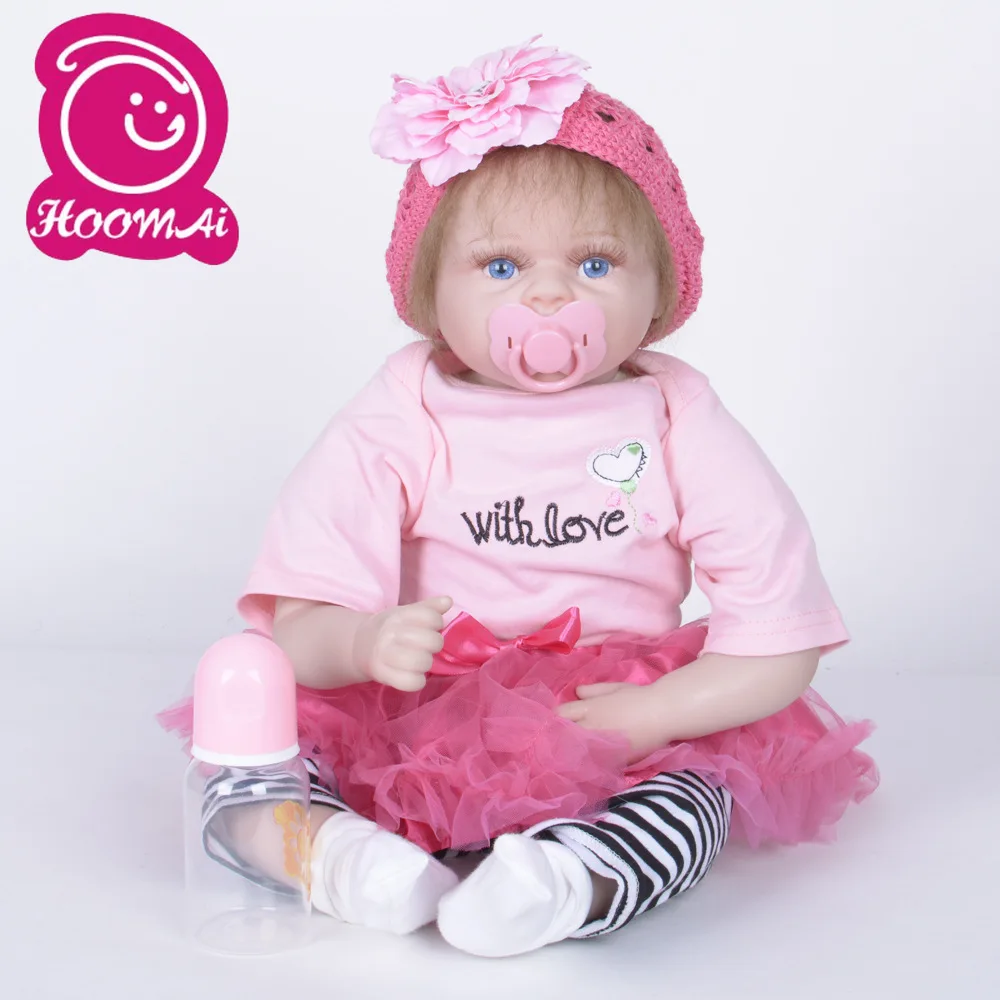 2" Новая мягкая силиконовая кукла-Реборн, Реалистичная кукла NewbornBaby, подарок на день рождения, Рождественский подарок