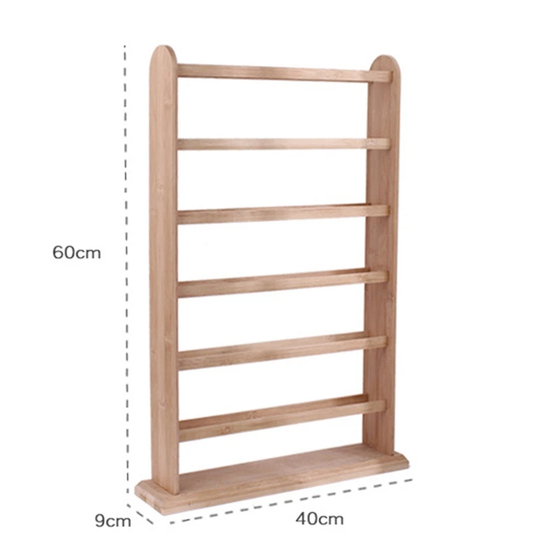 

Wooden Jewellery Organizer Rack Earrings Holder Necklace Bracelet Stand Rotating Keyring Display Storage Jewelry Display Stand