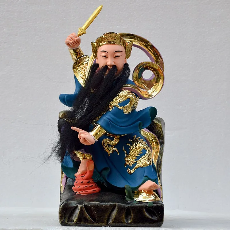 30 см большой дом семья Shrine эффективная защита изгнание злых духов XUANTIAN ZHENWU Дади