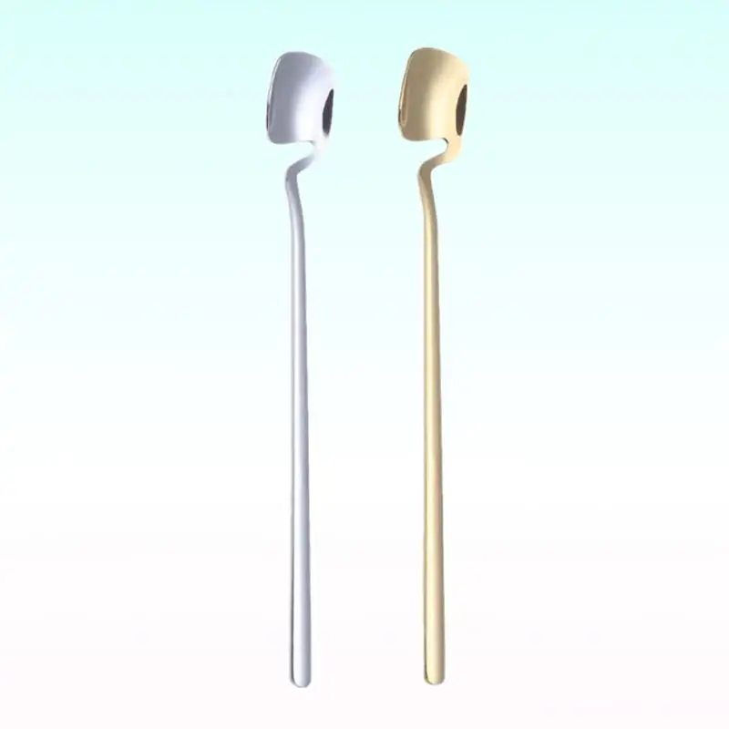 2 шт. ложка для перемешивания деликатные практичные Десертные Ложки для десертного торта сахар